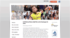 Desktop Screenshot of msg-handball.com